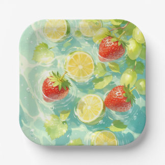 Fruit Splash Papieren Bordje