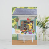 Fruit Stand Art Print (Staand voorkant)