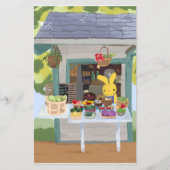 Fruit Stand Art Print (Voorkant)