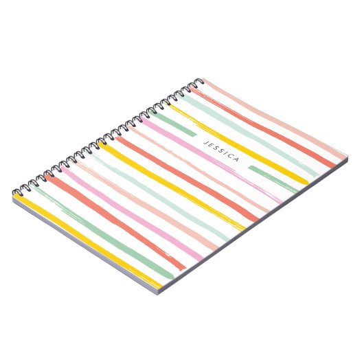 Fruit Stripes Journal - Watermeloen Notitieboek (Linkerzijde)