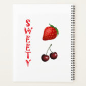 Fruit sucré fraise et cerise grignoter (Dos)