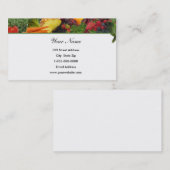 Fruit supérieur de frontière - carte de visite (Devant / Derrière)