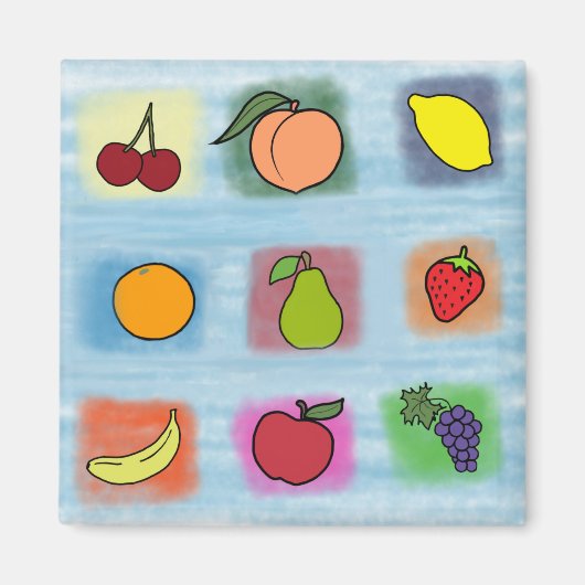 Fruit Surprise Magneet (Voorkant)
