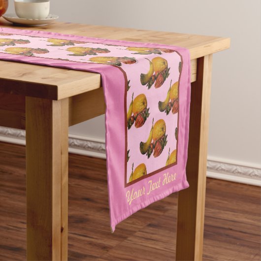 Fruit Table Runner Korte Tafelloper (Voorbeeld)
