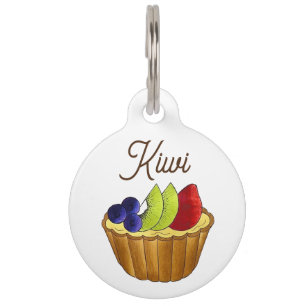 Fruit Tart Kiwi aardbei Pie Baking Pastry Food Huisdierpenning