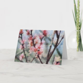 Fruit Tree Blossom ArtWork Wenskaart Kaart