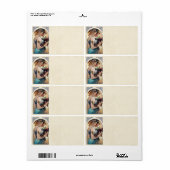 Fruit van Alfons Mucha 1897 Etiket (Full Sheet)