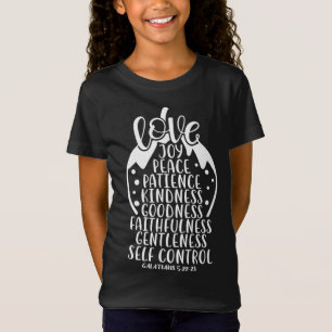 Fruit van de Geest Galaten Vrouwen Meisje Gift T-shirt