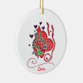 Fruit van de Geest is... "Liefde" Ornament (Rechts)