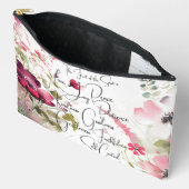 Fruit van de Spirit roze bloemig Etui (Open)