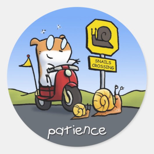 Fruit van de Spirit Sticker (Patience) (Voorkant)