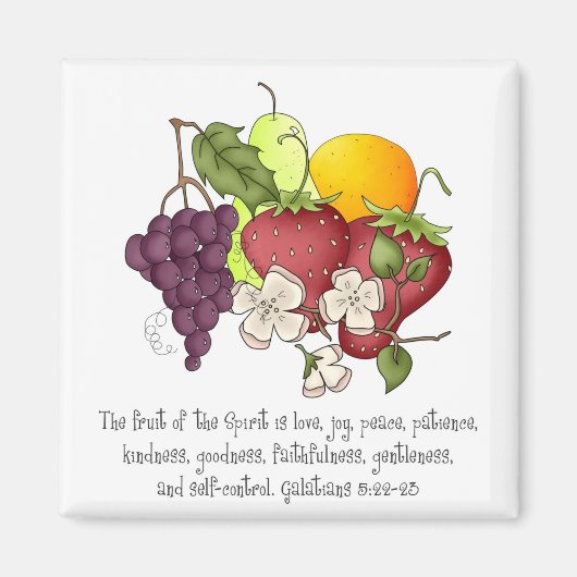 Fruit van gedistilleerde dranken magneet (Voorkant)