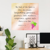 Fruit van gedistilleerde dranken poster (Thuiskantoor)