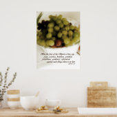 Fruit van gedistilleerde dranken poster (Keuken)