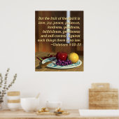 Fruit van gedistilleerde dranken poster (Keuken)