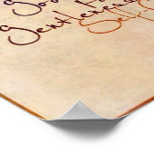 Fruit van gedistilleerde dranken poster (Hoek)