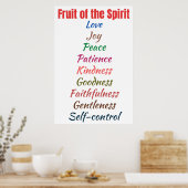 Fruit van gedistilleerde dranken poster (Keuken)