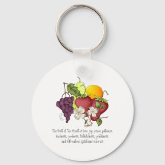 Fruit van gedistilleerde dranken sleutelhanger