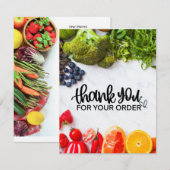 Fruit Vegetable Épicerie Magasin thématique Merci (Devant / Derrière)