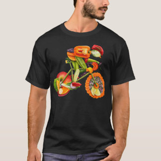 Fruit & Veggie Cyclist Cycling & Triathlon & Gif T-shirt