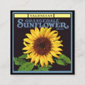 Fruit vintage Crate Étiquette Art Orangedale Tourn (Dos)