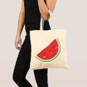 Fruit, watermeloen, schattig tote bag (Voorkant (product))