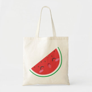 Fruit, watermeloen, schattig tote bag