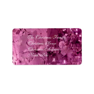 Fruit, wijn en bloemen etiket