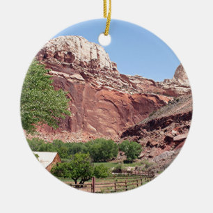 Fruita, Capitol Reef National Park, Utah, VS 4 Keramisch Ornament