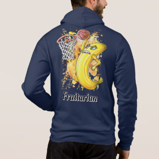 Fruitarian Banana Slam Dunk geschoten Hoodie