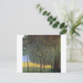 Fruitbomen, Gustav Klimt Briefkaart (Staand voorkant)