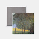 Fruitbomen, Gustav Klimt Magneet (Voorkant / Achterkant)