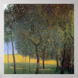 Fruitbomen, Gustav Klimt Poster