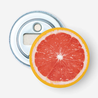 Fruitbriefje Flaconopener - Grapefruit Button Flesopener