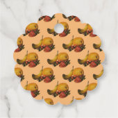 Fruitcadeau / gunsttag bedankjes labels (Achterkant)