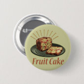 Fruitcake-fruitkool Ronde Button 5,7 Cm (Voorkant /achterkant)