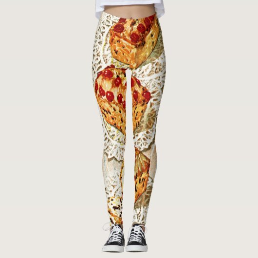  fruitcake illustratie leggings (Voorkant)
