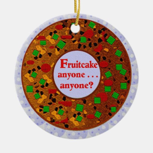 Fruitcake Ornament (Voorkant)