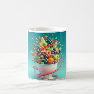 fruitcocktail koffiemok
