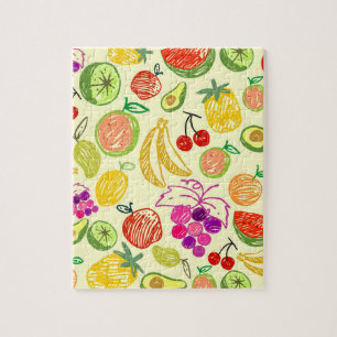 Fruiteitspatroon Legpuzzel