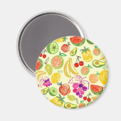 Fruiteitspatroon Magneet (Voorkant / Achterkant)