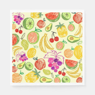 Fruiteitspatroon Servet
