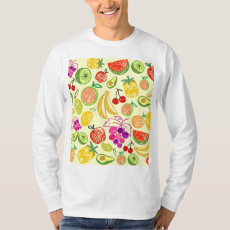 Fruiteitspatroon T-shirt