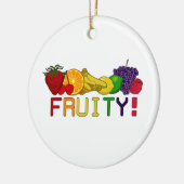 Fruitfruit! Keramisch Ornament (Links)