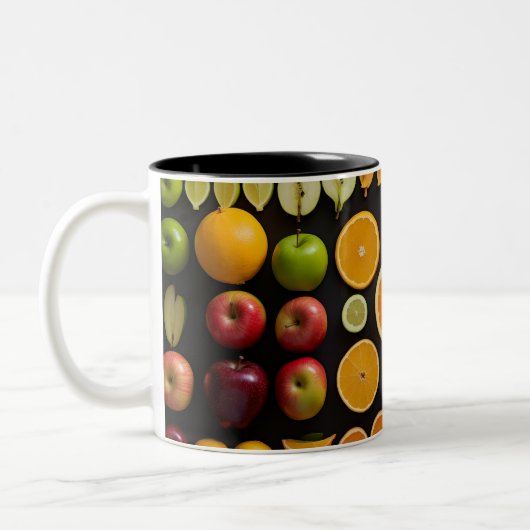 Fruitful Knolling Tweekleurige Koffiemok (Links)