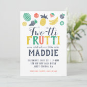 Fruiti à deux tti Invitation pour le deuxième anni (Debout devant)