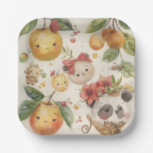 Fruitig Papieren Bord