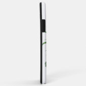 Fruitige Bloemenananas en Hibiscus met Monogram Case-Mate iPhone Case (Achterkant/rechts)