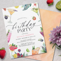 Fruitige cocktail party | Schattigee zomerverjaard
