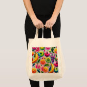 fruitige glans tote bag (Voorkant (product))